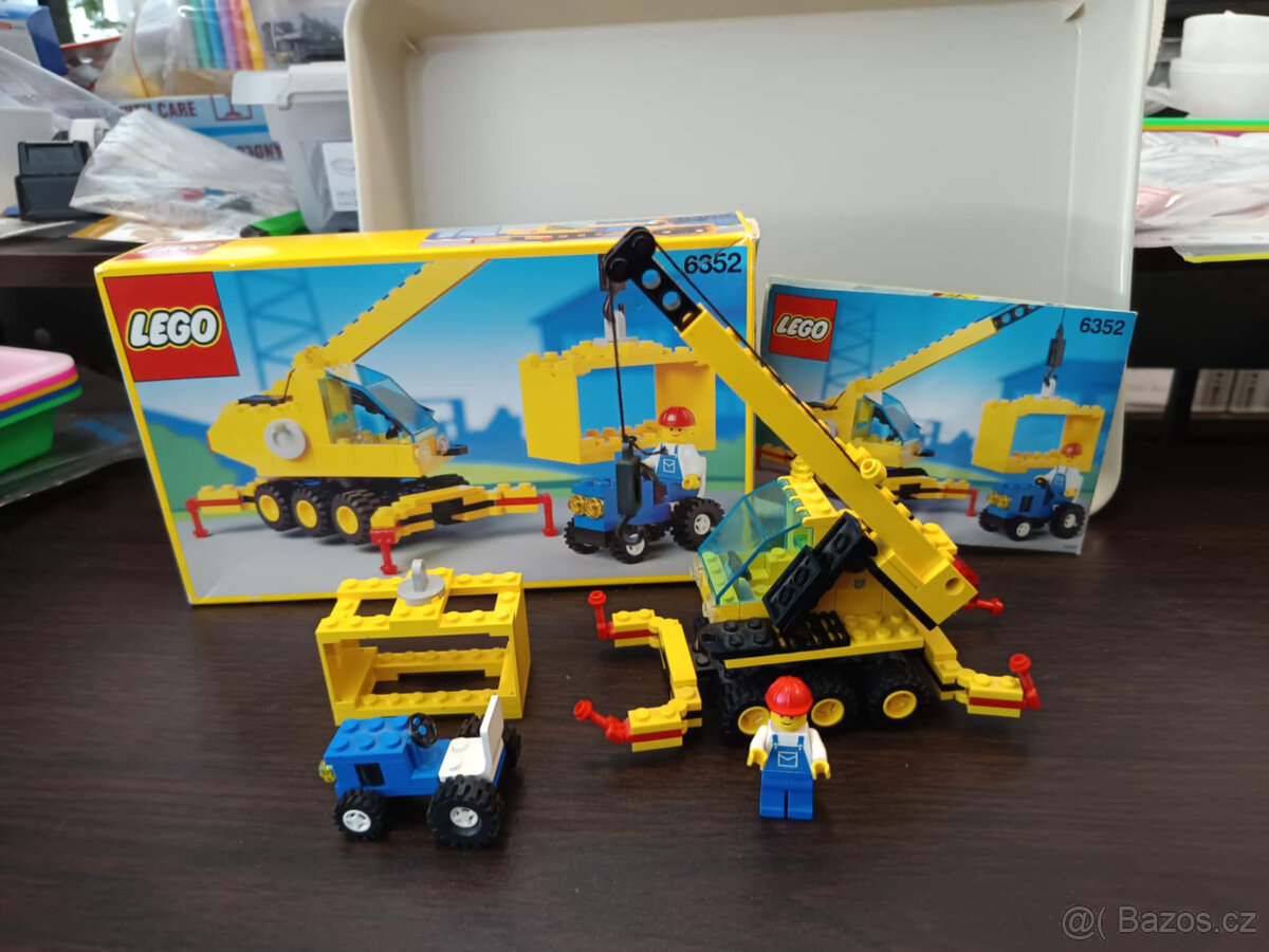 LEGO Town 6352 Cargomaster Crane +návod +box