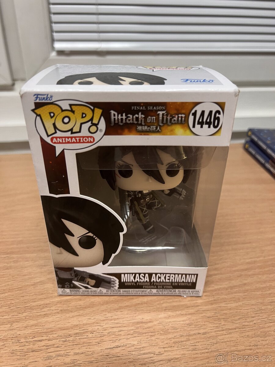 Funko Pop 1446 Attack on Titan Mikasa Ackerman