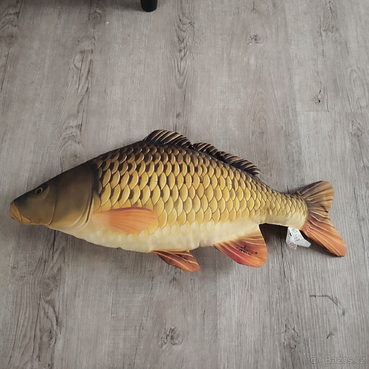 Polštářek ve tvaru kapra