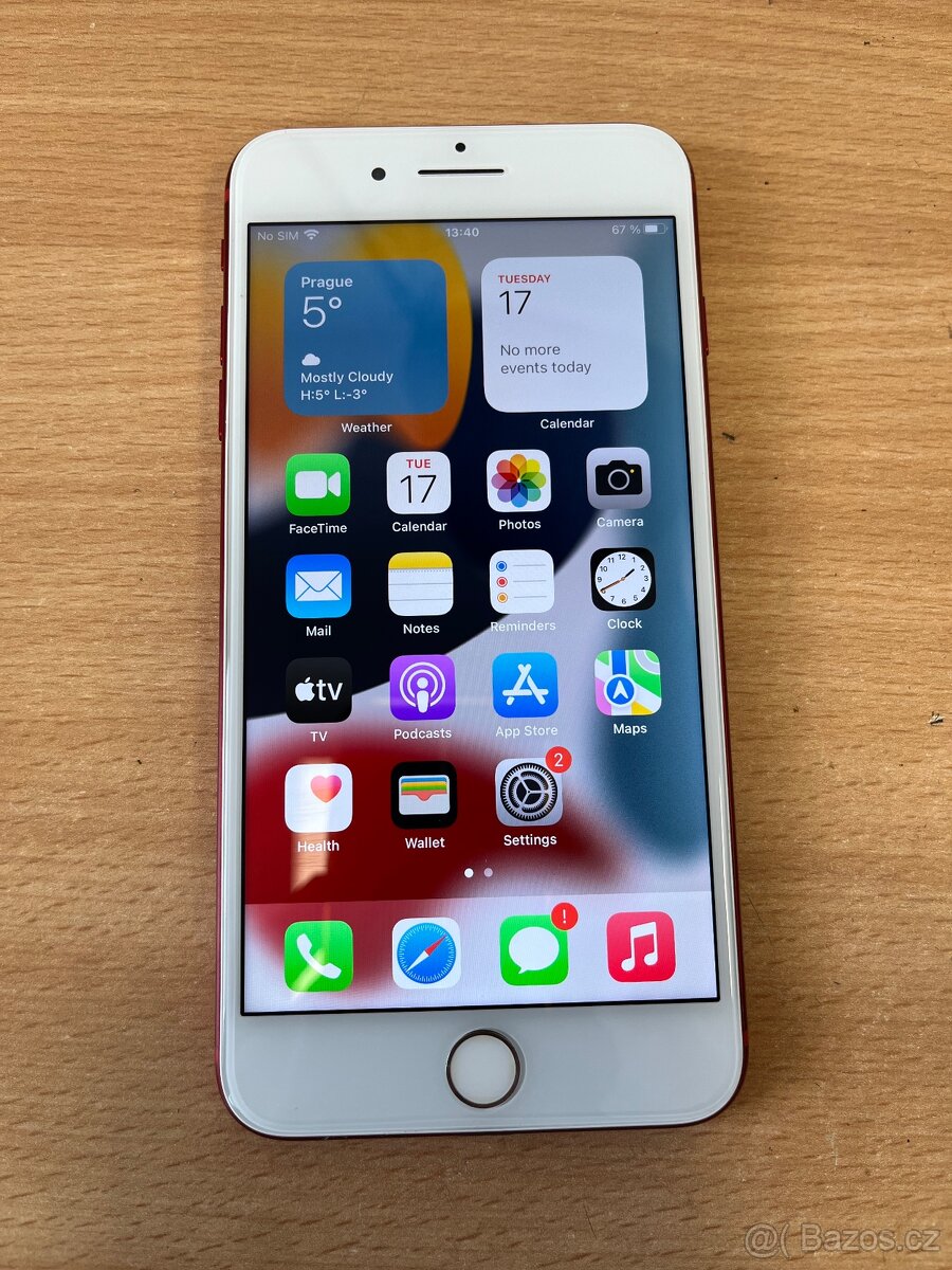 iPhone 7 plus 128GB, RED