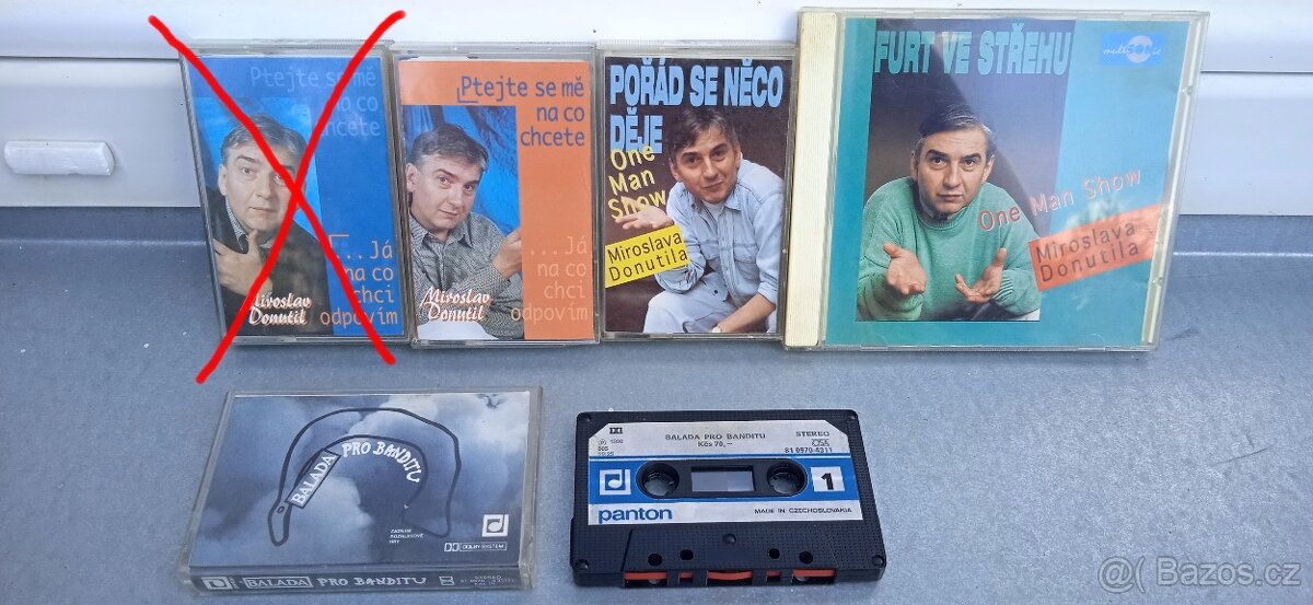 Miroslav Donutil CD a MC kazety: Ptejte se mě na co chete