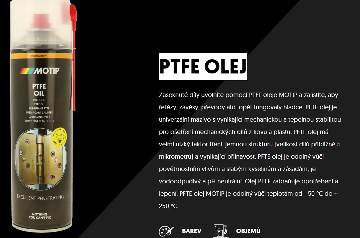 Motip - PTFE olej sprej