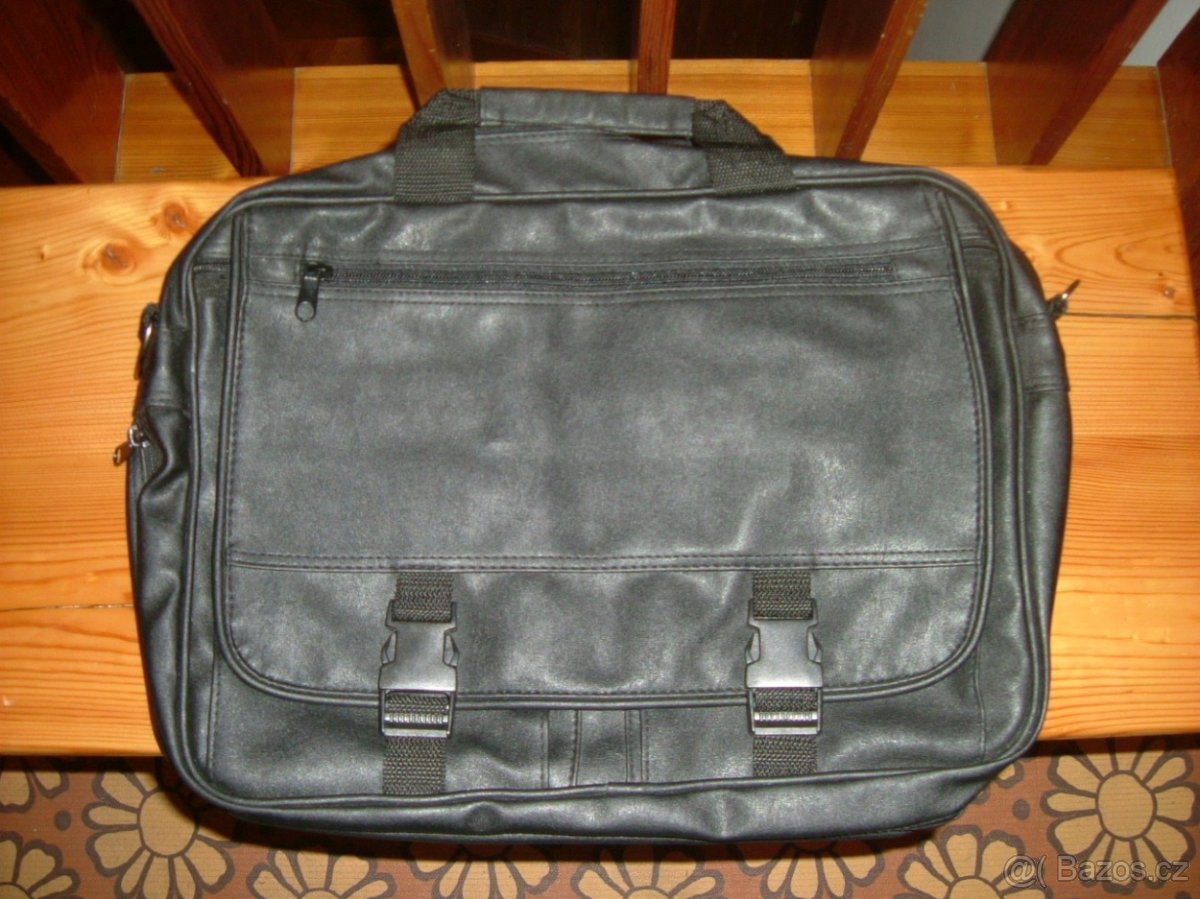 Nová černá brašna polo koženka