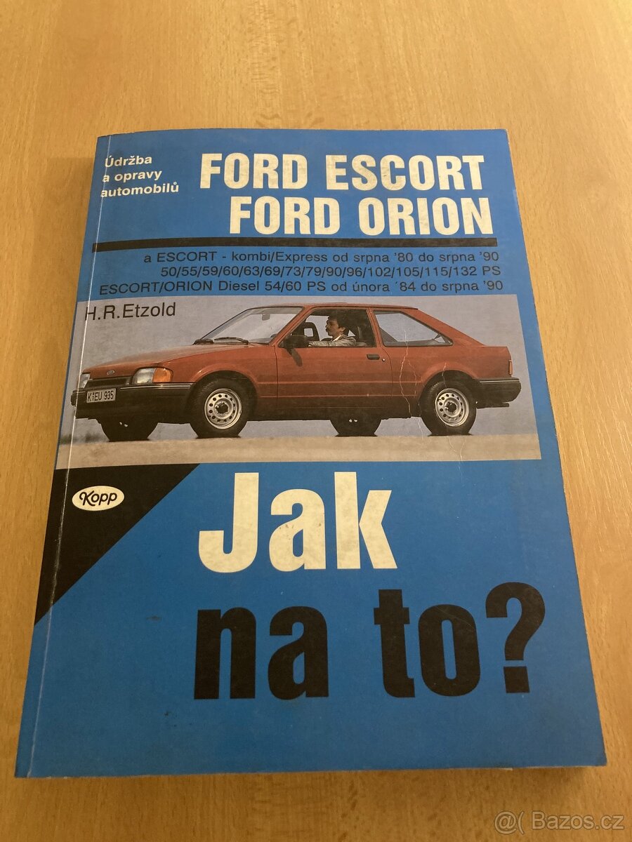 Ford Escort, Orion manuál