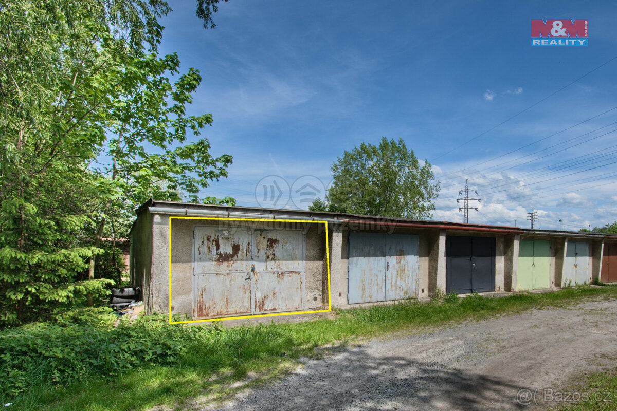 Prodej garáže, 22 m², Valašské Meziříčí, ul. M.Alše