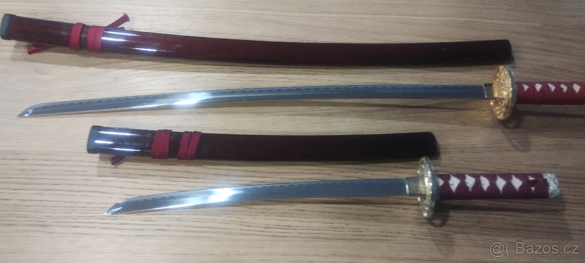 Samurajské meče - Katana/Wakizashi