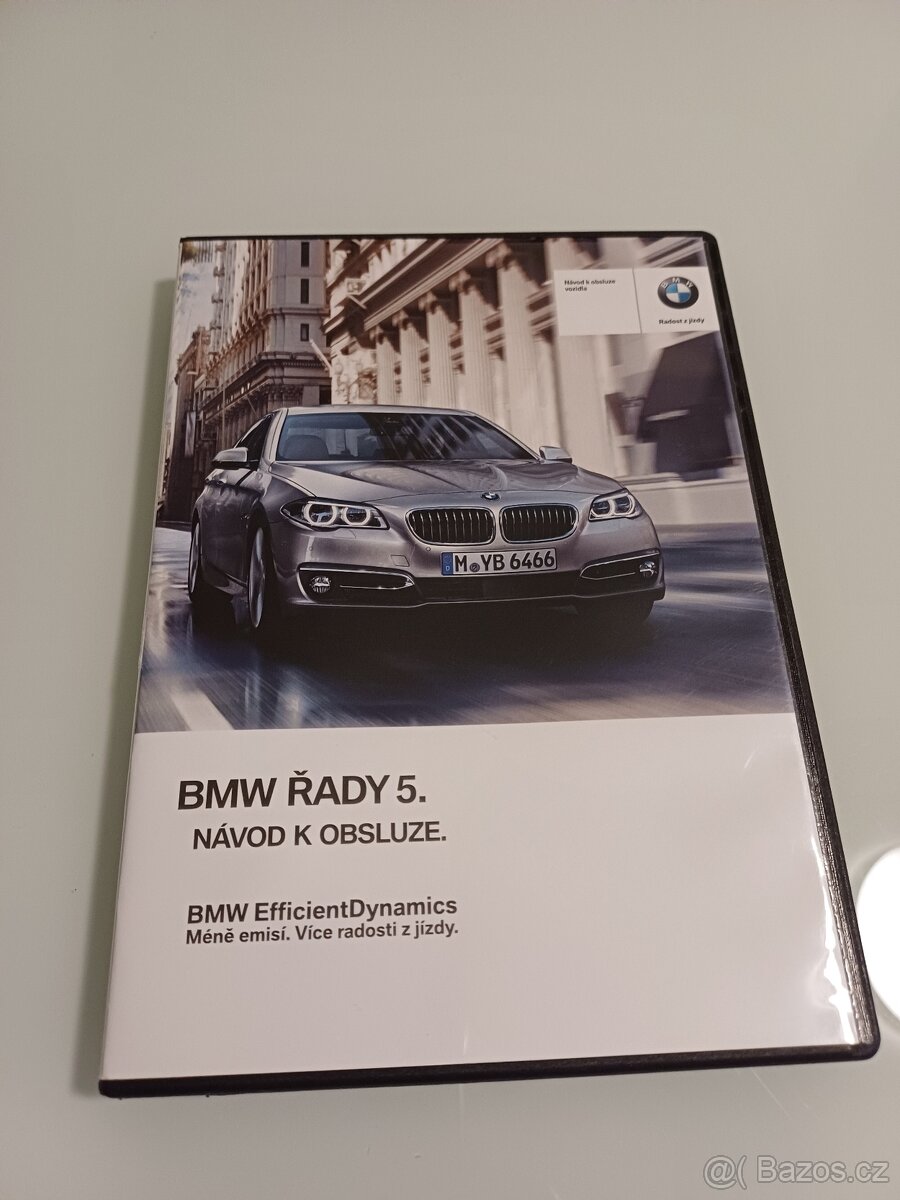 BMW řada 5 - F10 F11 - Orig CD návod k obsluze CZ
