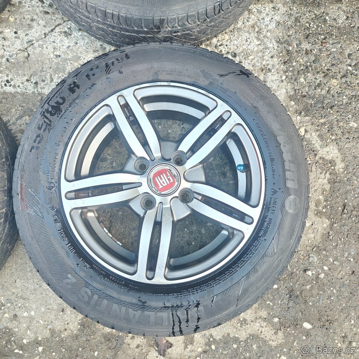 Hliníkové disky Fiat panda 4X100 5,5x13