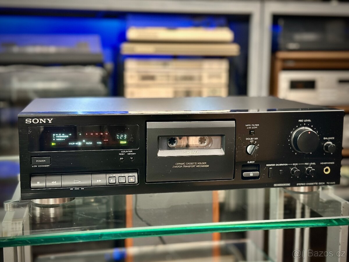SONY TC-K415 (r.1994) 3-HEAD, po celkovém servisu