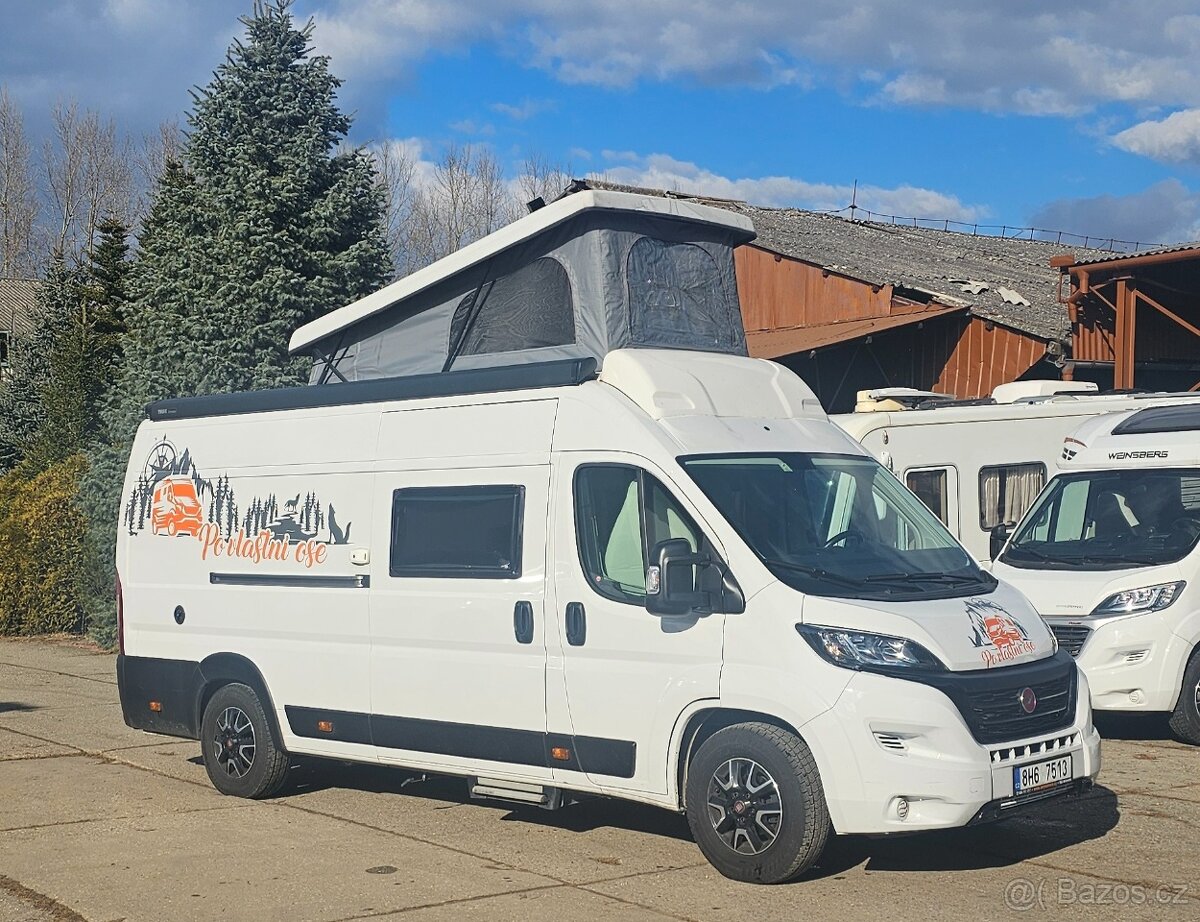 2023 3.5t 6,4m 4místa obytné auto Fiat DUCATO STAN - TOP