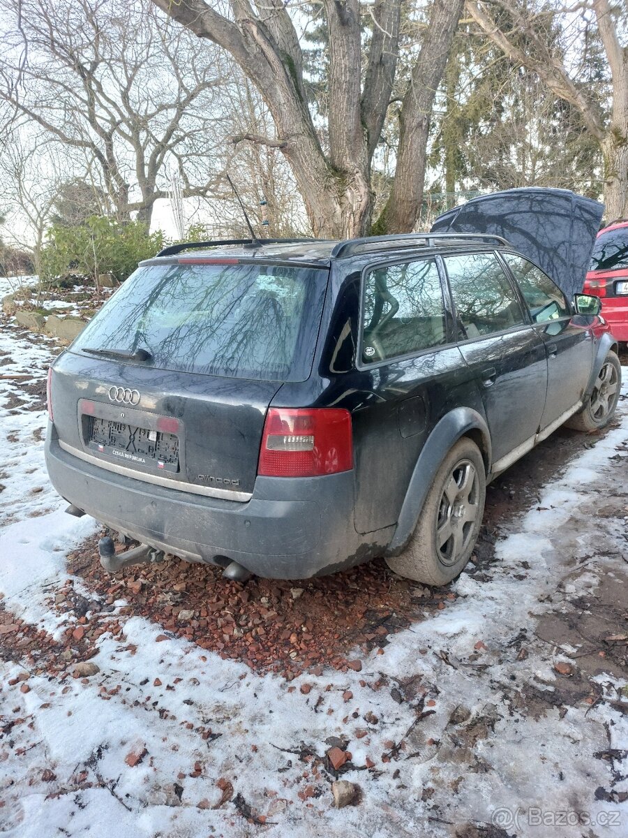 Audi A6 C5 Allroad 2.5 TDI 132 kW - díly nebo celek