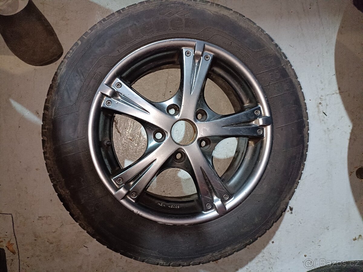 Prodám ALU kola 15" 5x112