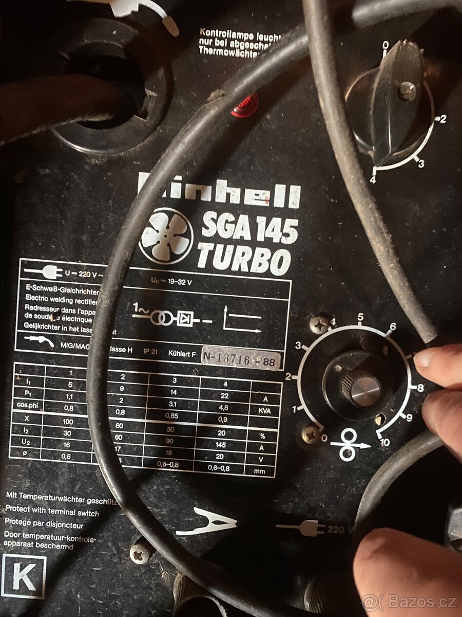 Svářečka Einhell sga 145 turbo