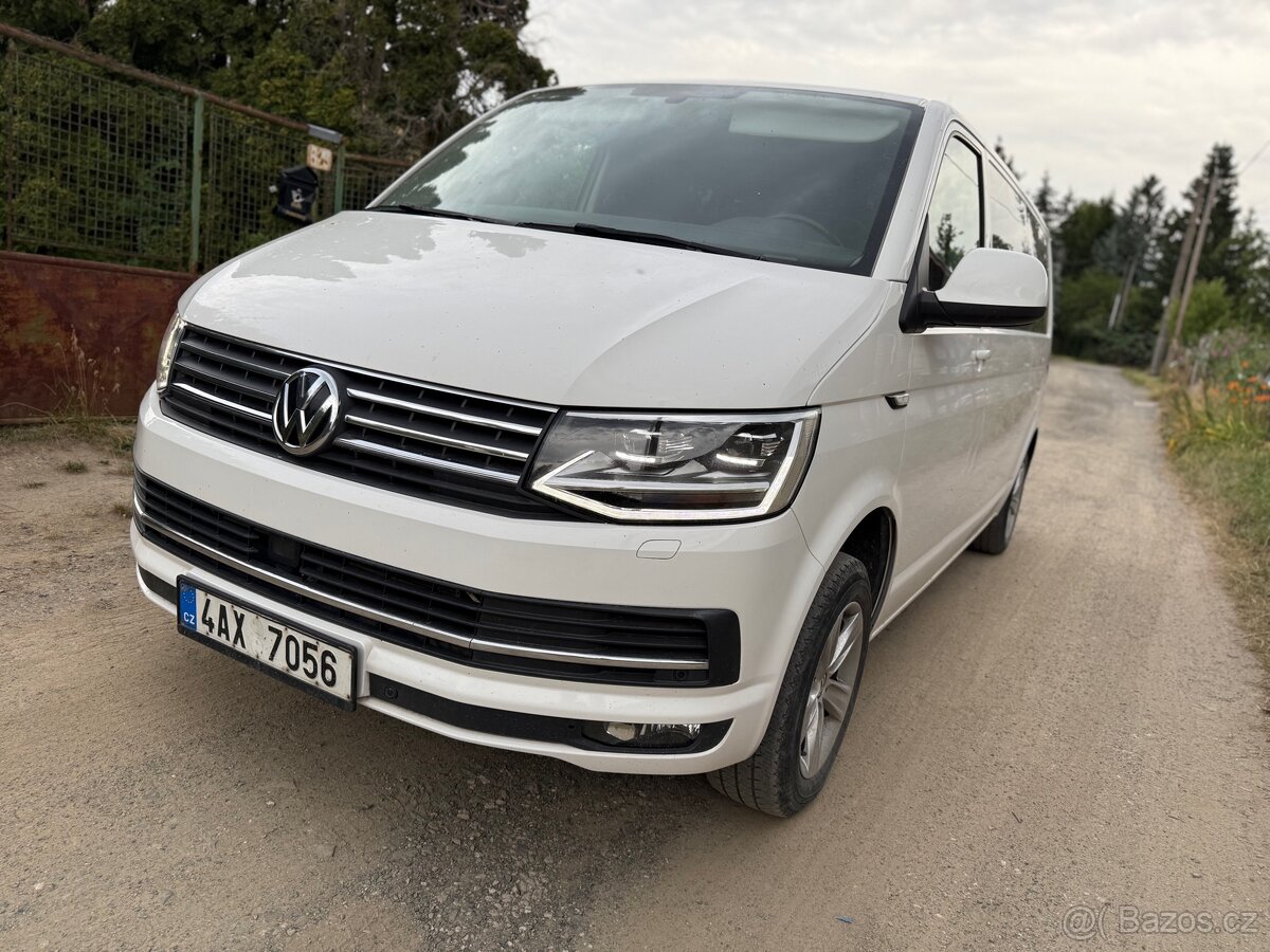 VW T6 2.0tdi 110kw Long, Led, tažné, webasto..