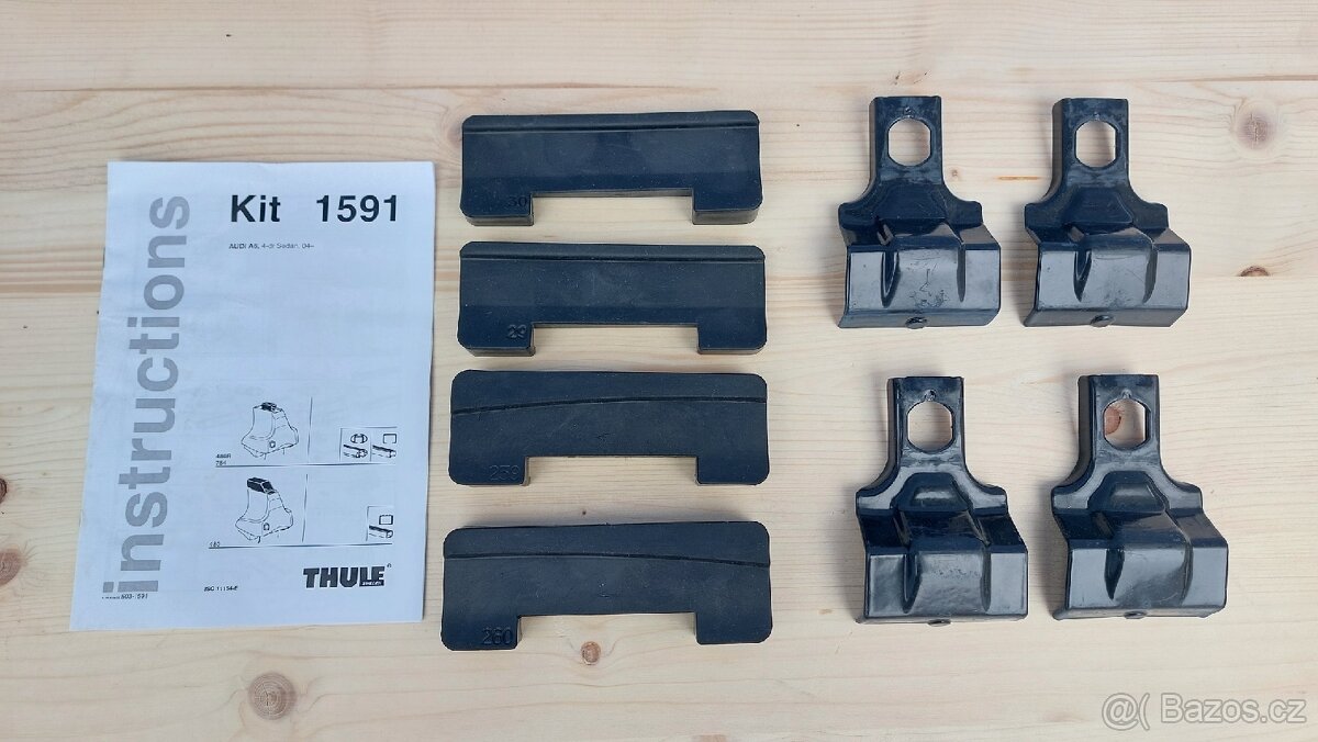 Kit Thule 1039, 1591, 1651 - AUDI A6, C5, C6, C7, 97-18
