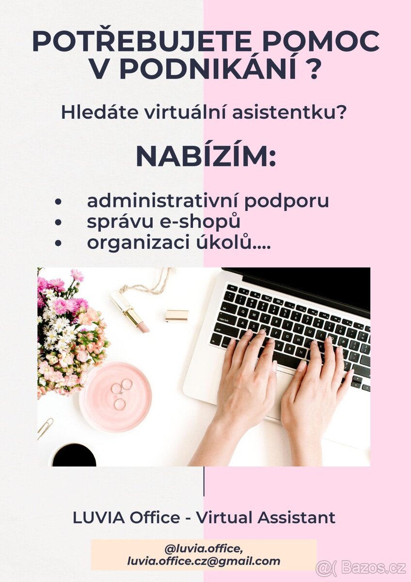 💼 POTŘEBUJETE VÝPOMOC S ADMINISTRATIVOU?