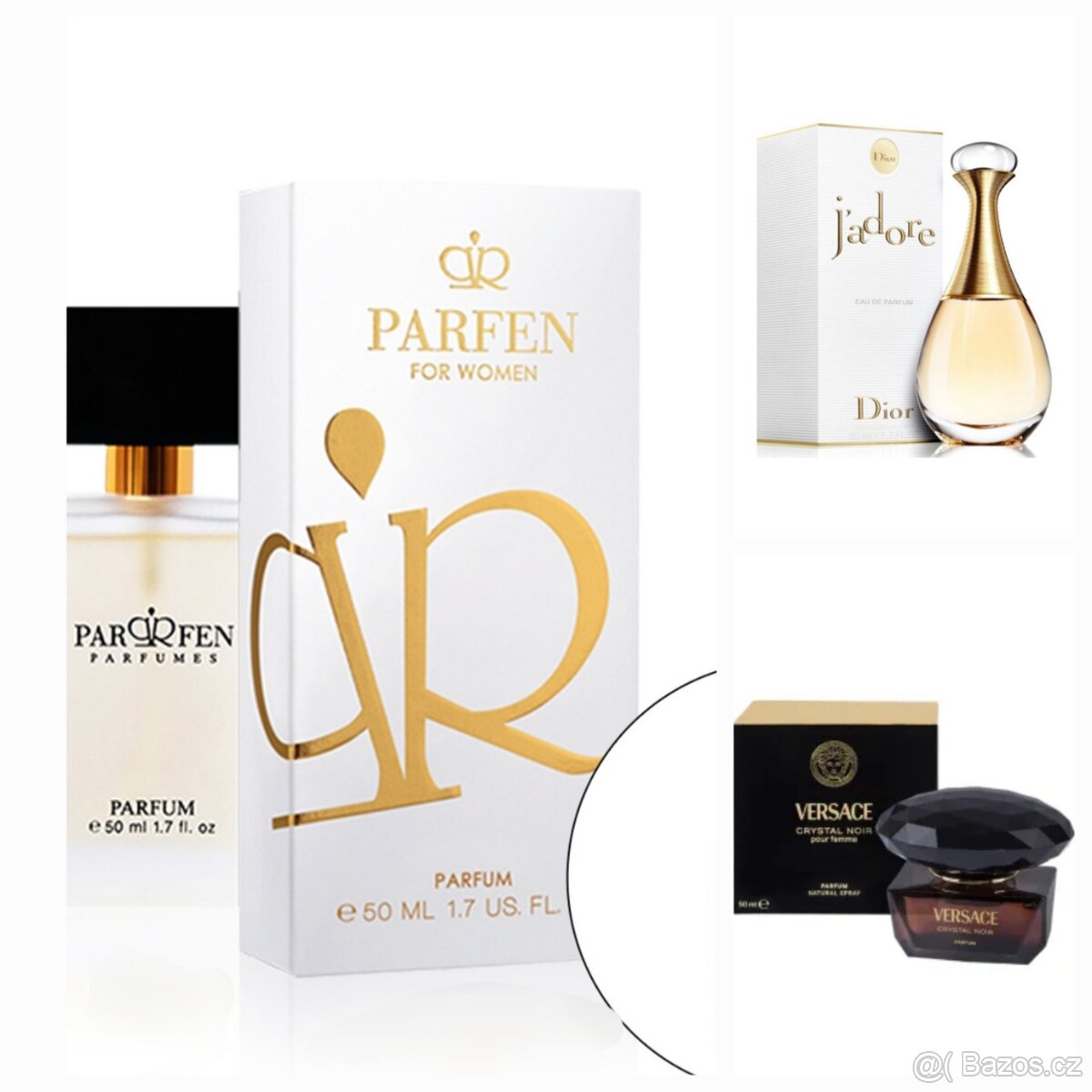 Parfemy nové Dior - Versace levneji