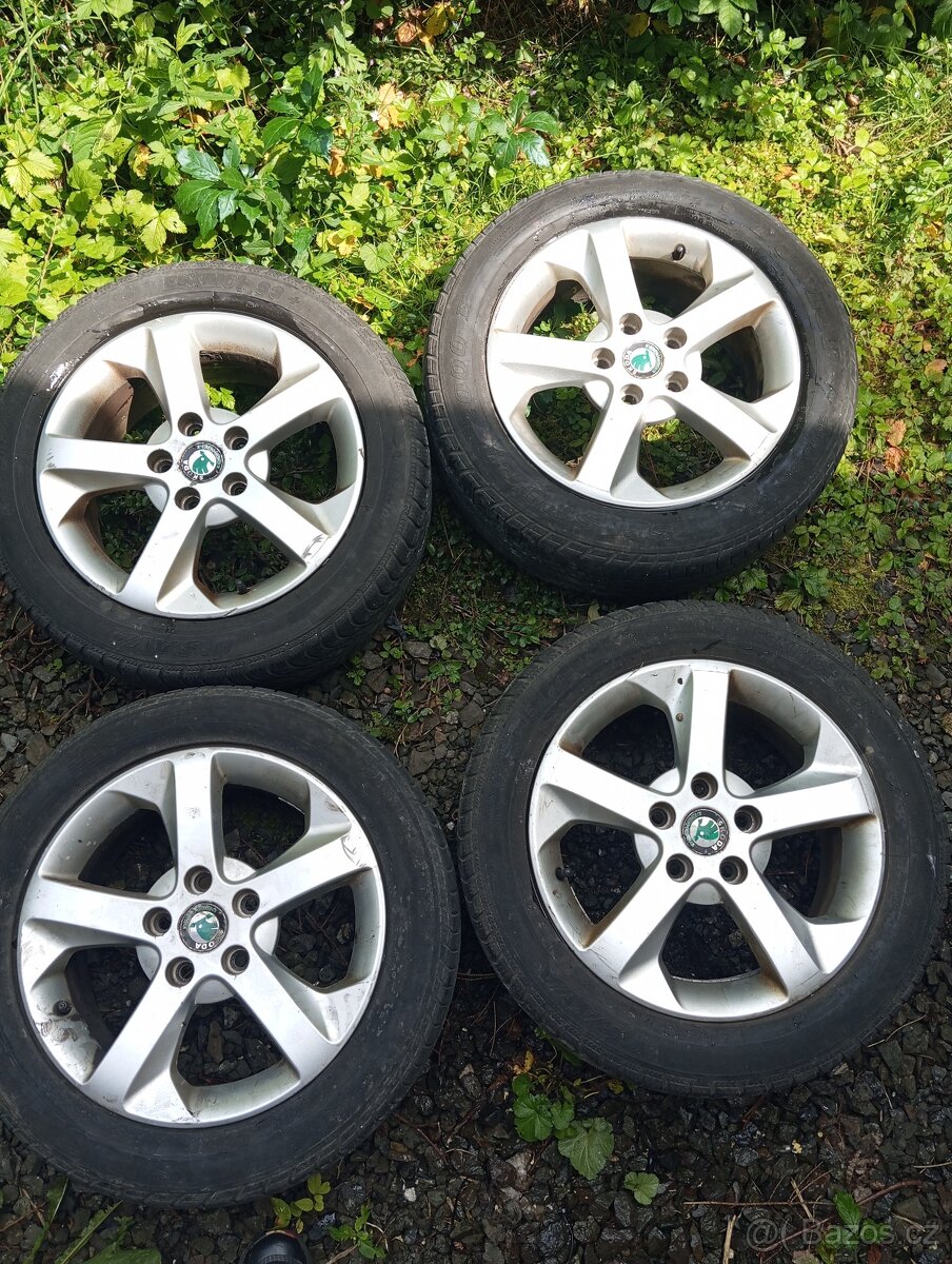 ALU kola 16 Škoda