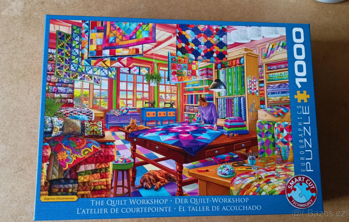 puzzle 1000 švadlena