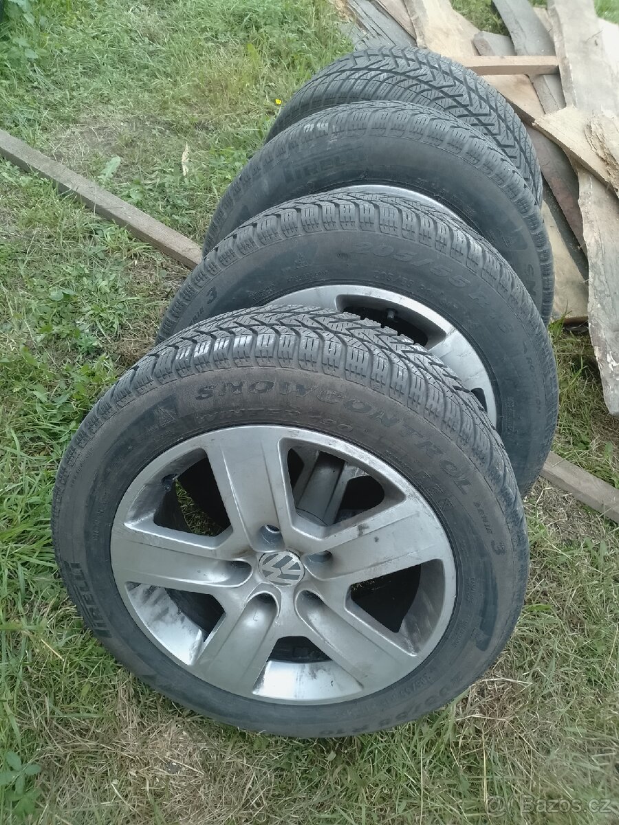 Kola 5x112 205/55 r16 s pneu