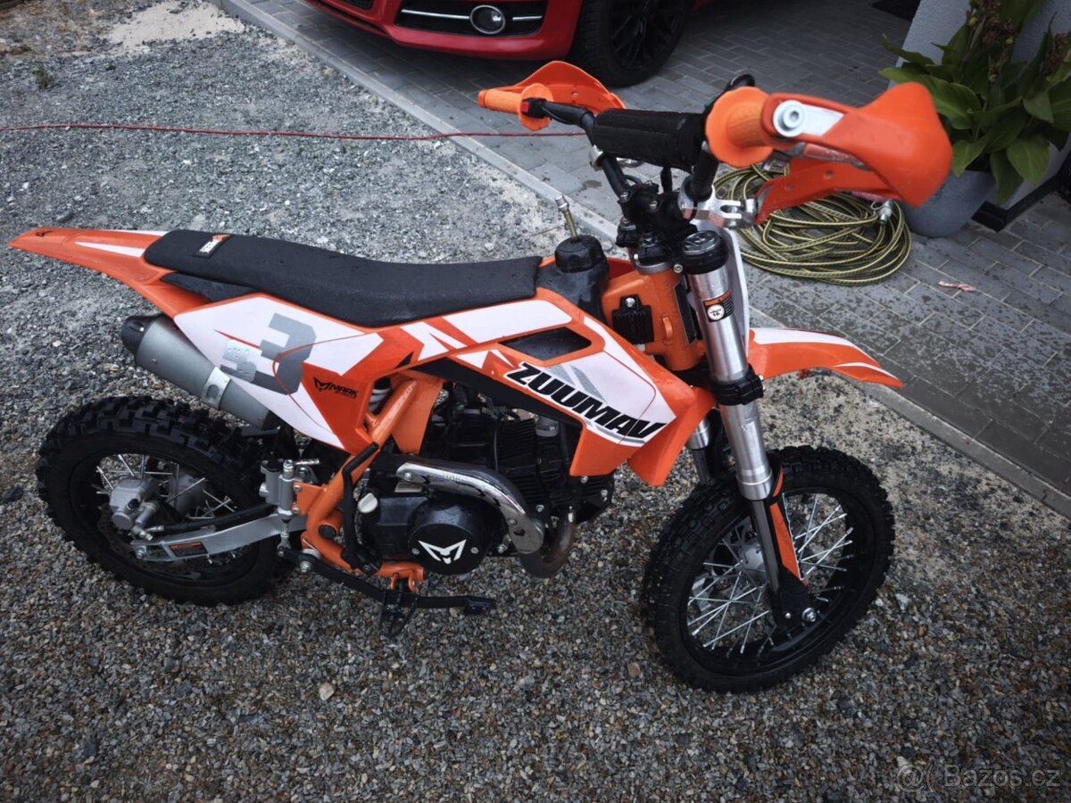 Prodám crosovou mini motorku Zuumav S3. 125ccm