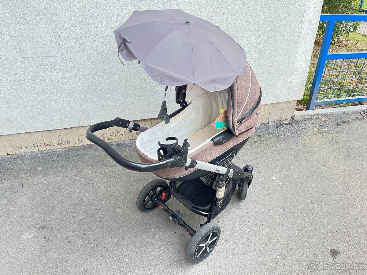 Kočárek Dorjan Smart Ecco Linen dvojkombinace/trojkombinace