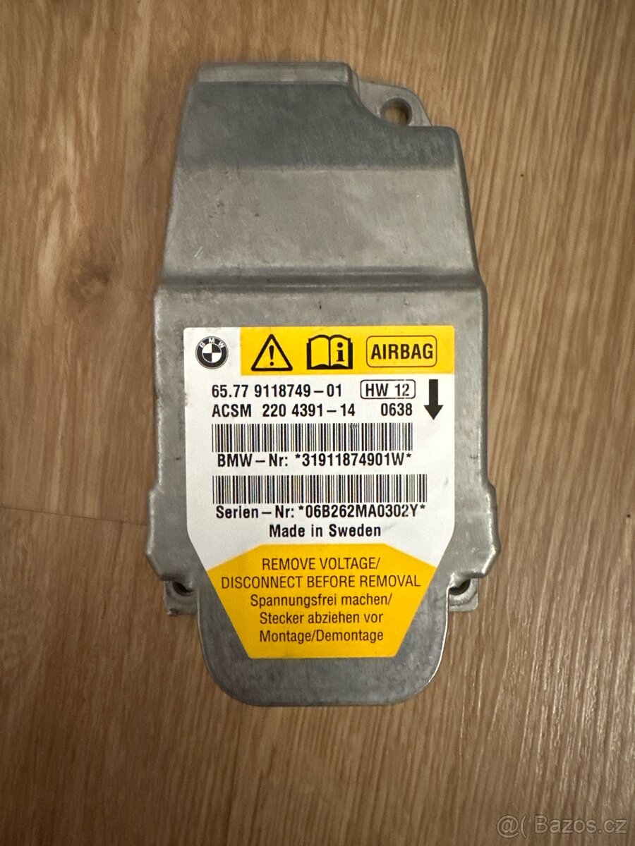 Jednotka airbagu BMW 65779118744901