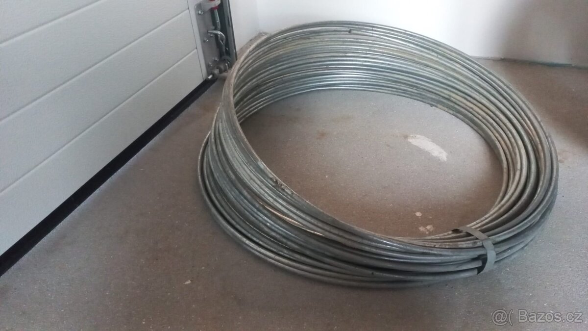 Prodám ocelový drát na hromosvod