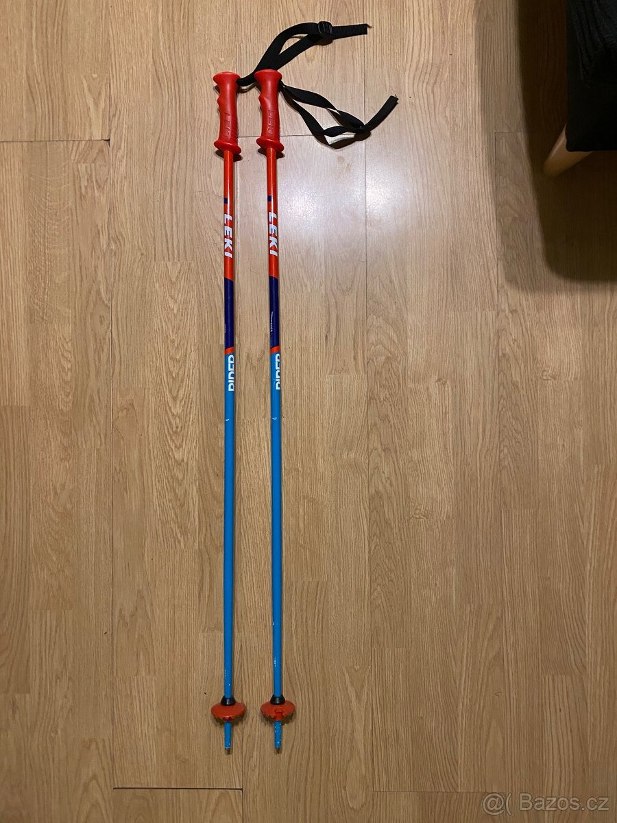 Dětské lyžařské hůlky LEKI RIDER 100cm