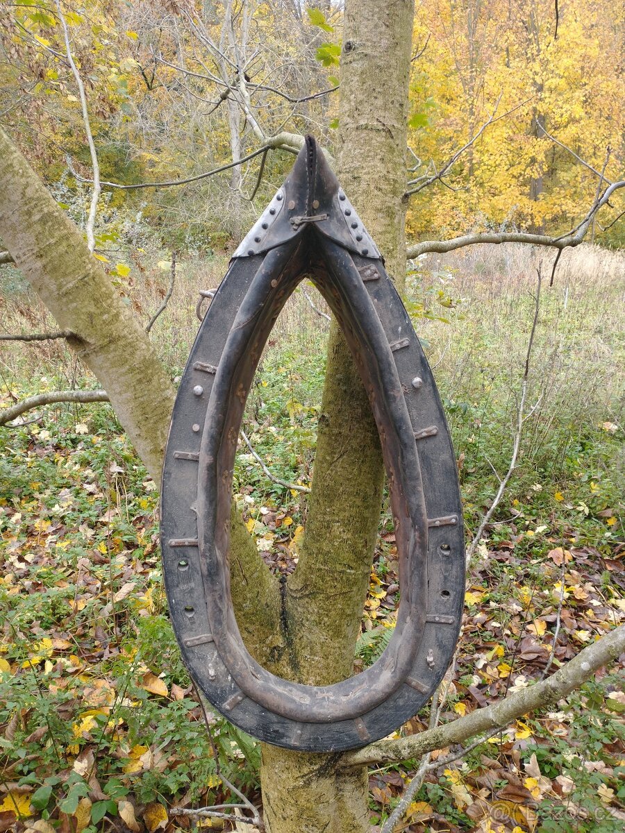 Starý koňský chomout