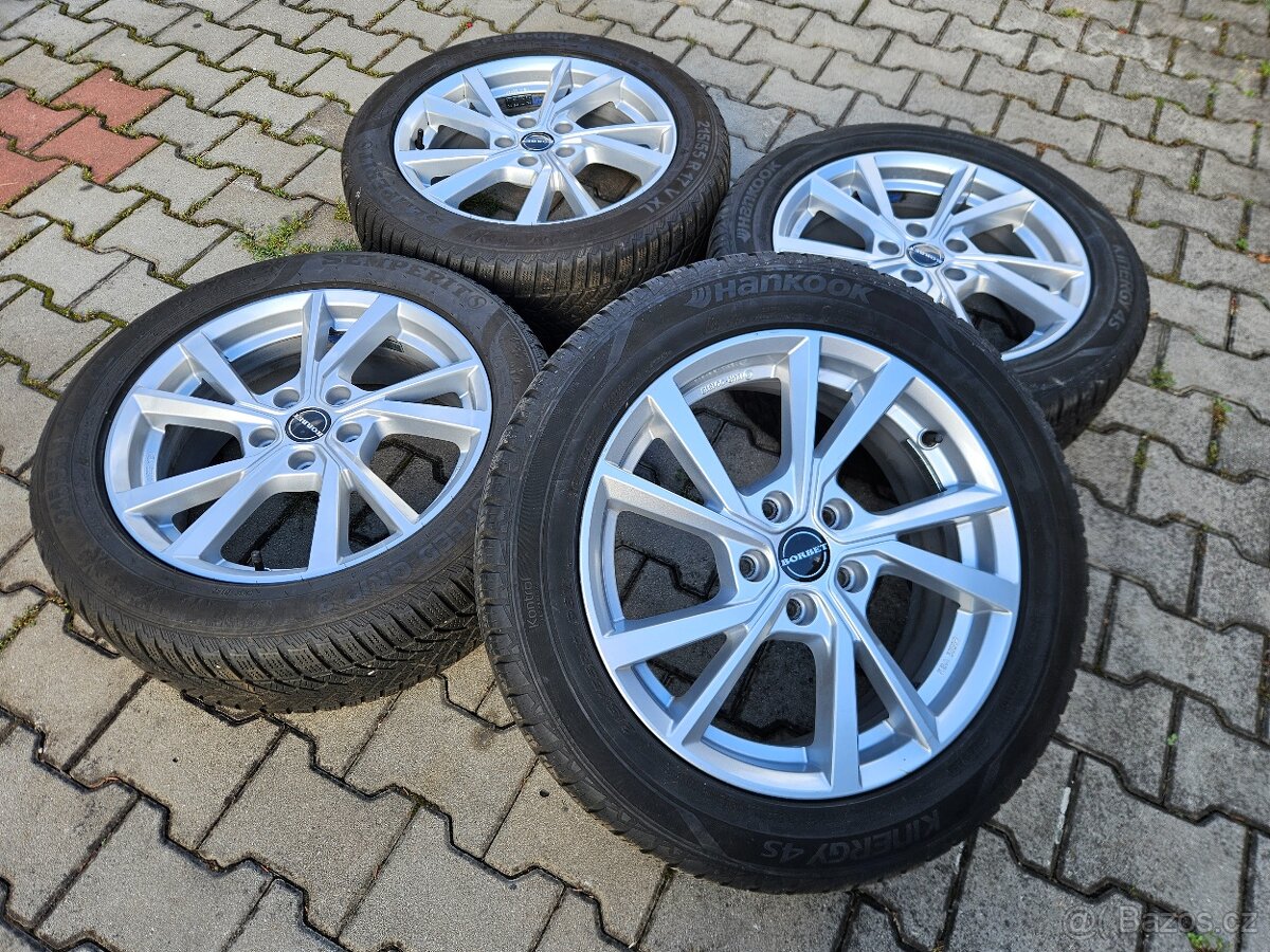 ALU Borbet 5x112 Zimní 215/55/17