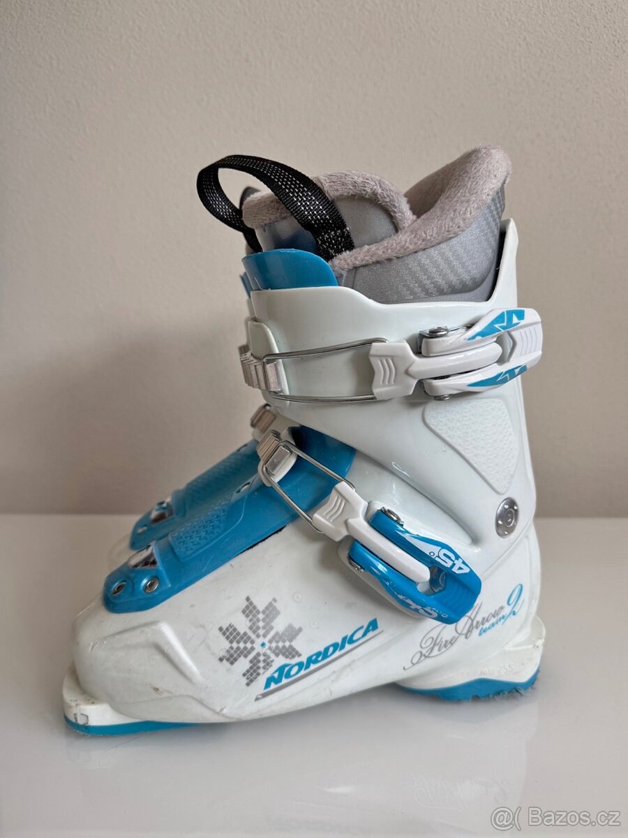 Dětské lyžáky NORDICA, vel. 21.5, 255mm