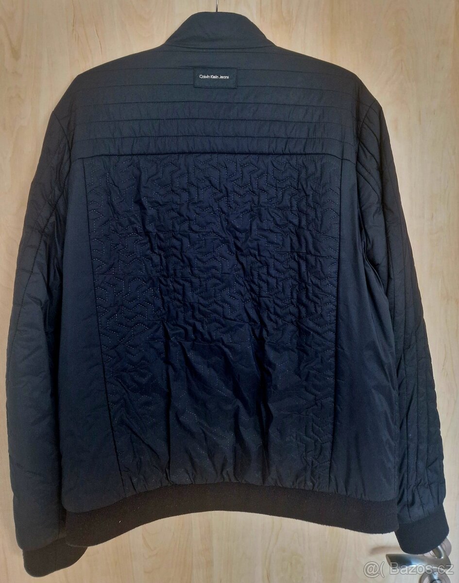 Černá prošívaná bunda Calvin Klein, vel.Xl