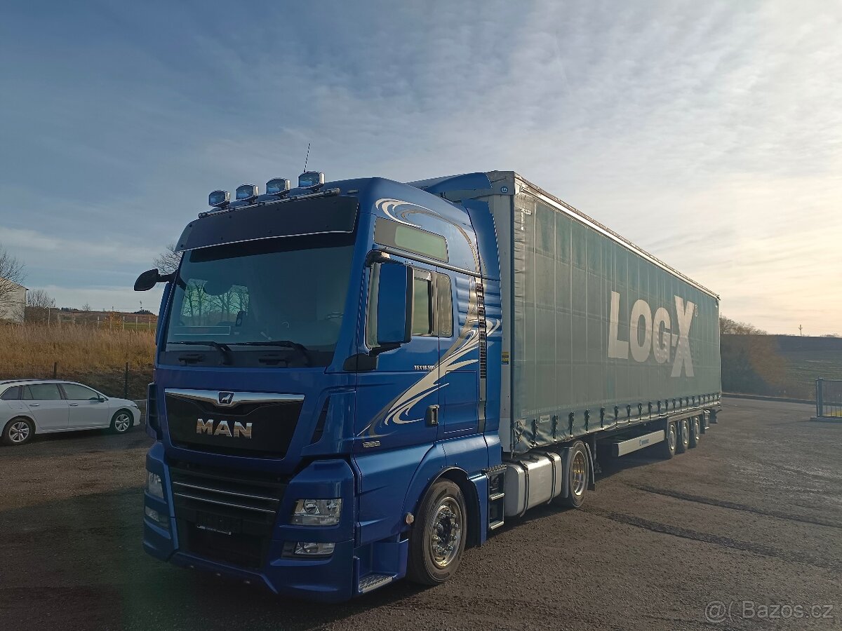 MAN TGX 18.500 4x2 LLS-U+KRONE Mega Liner