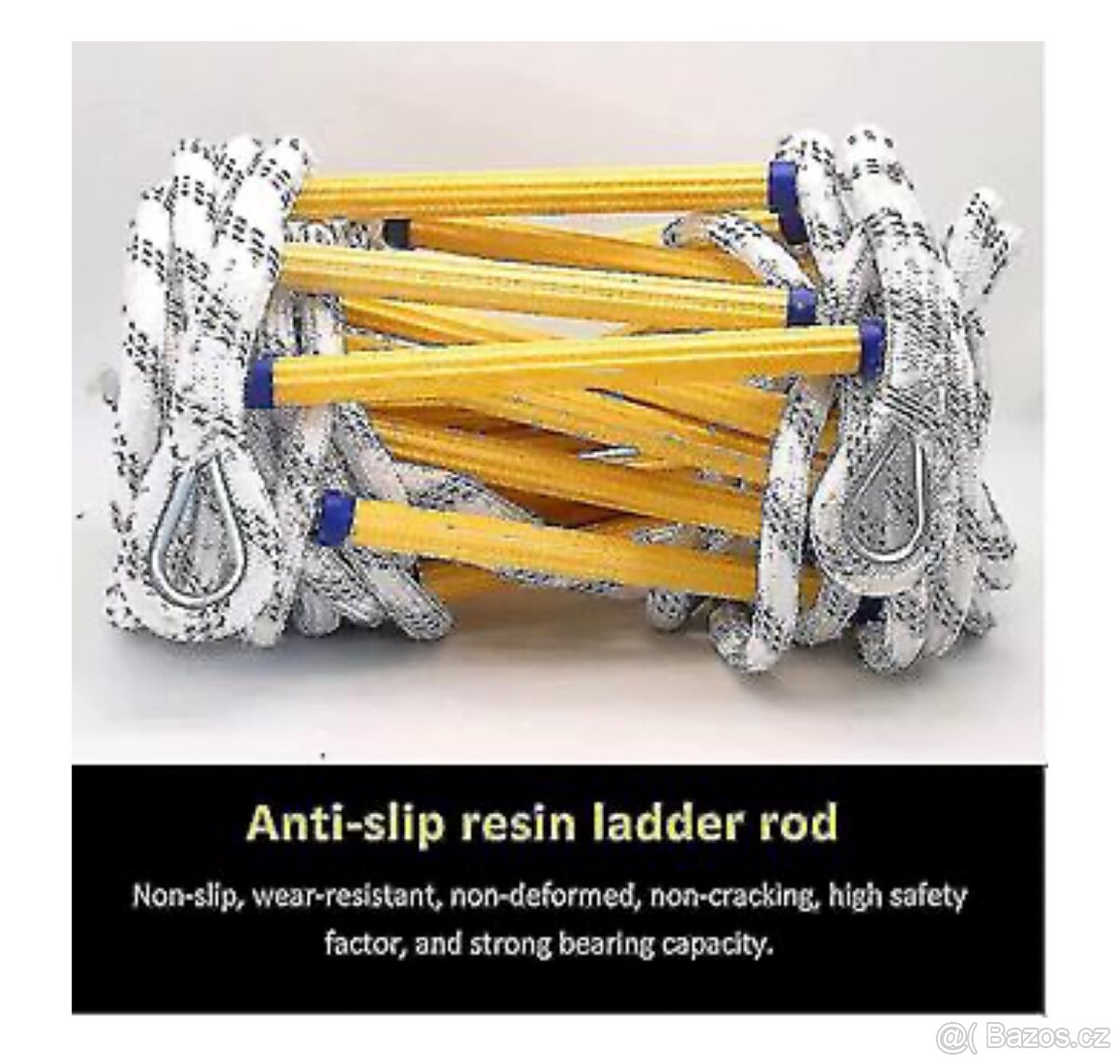 Požární únikový ohnivzdorný bezpečnostní žebřík 680 cm