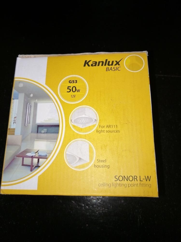 Kanlux SONOR L-W polohovací stropní světlo