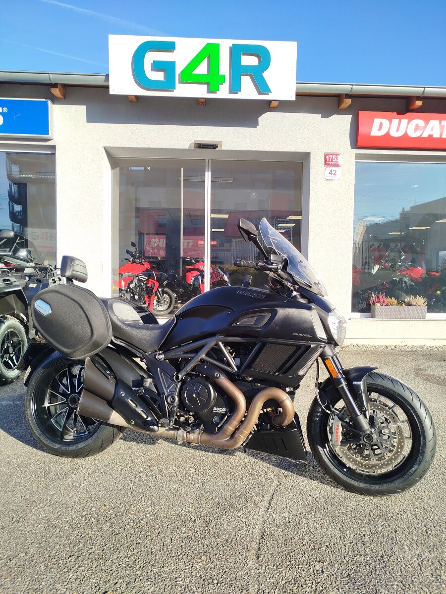 Ducati Diavel, ČR, 1.MAJITEL, - DPH, VELKÝ SERVIS, VÝBAVA