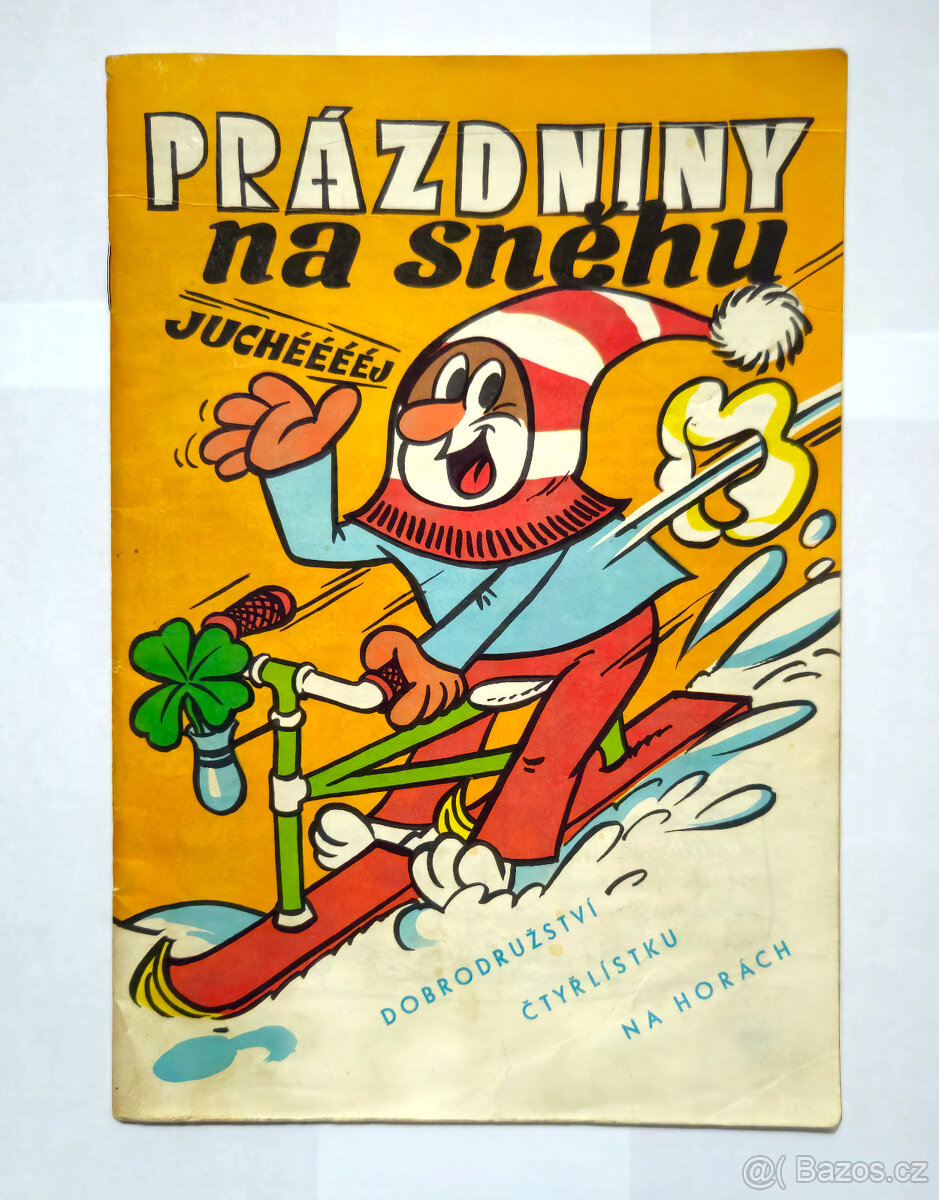 Čtyřlístek č.12 - Prázdniny na sněhu - Original 1970