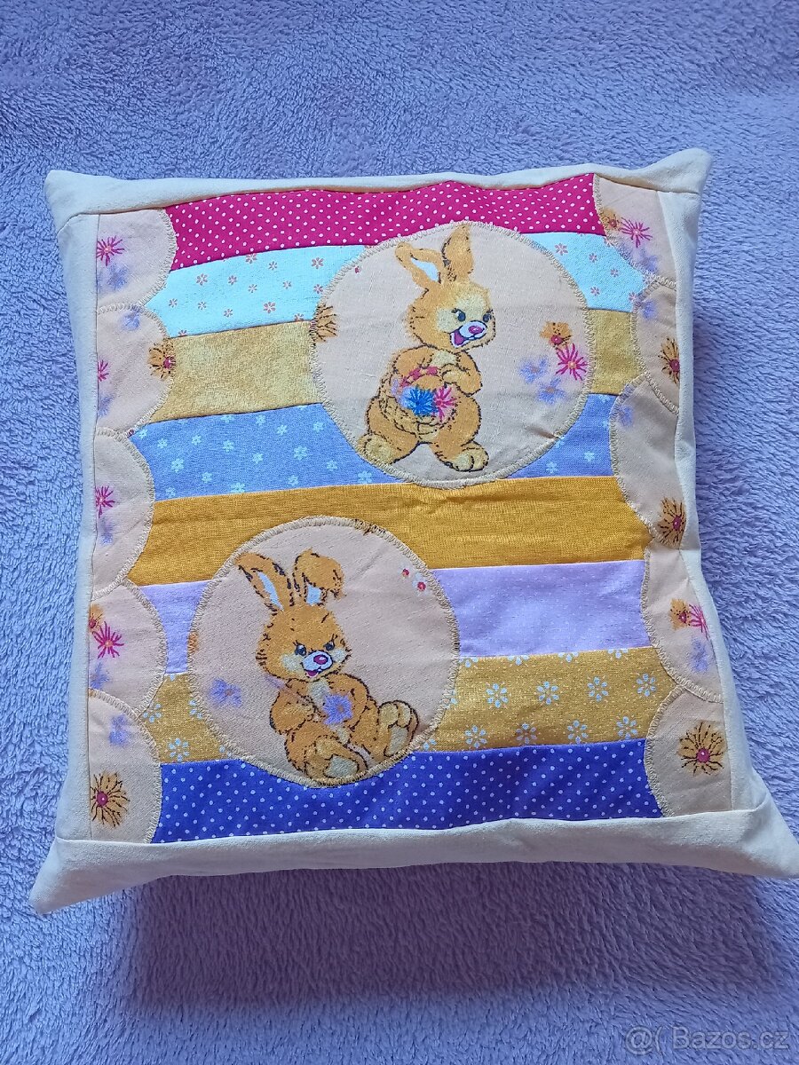 Patchworkovy obal na polstar /cely polstar