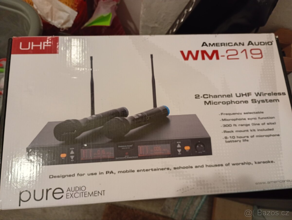 Bezdrátové mikrofony