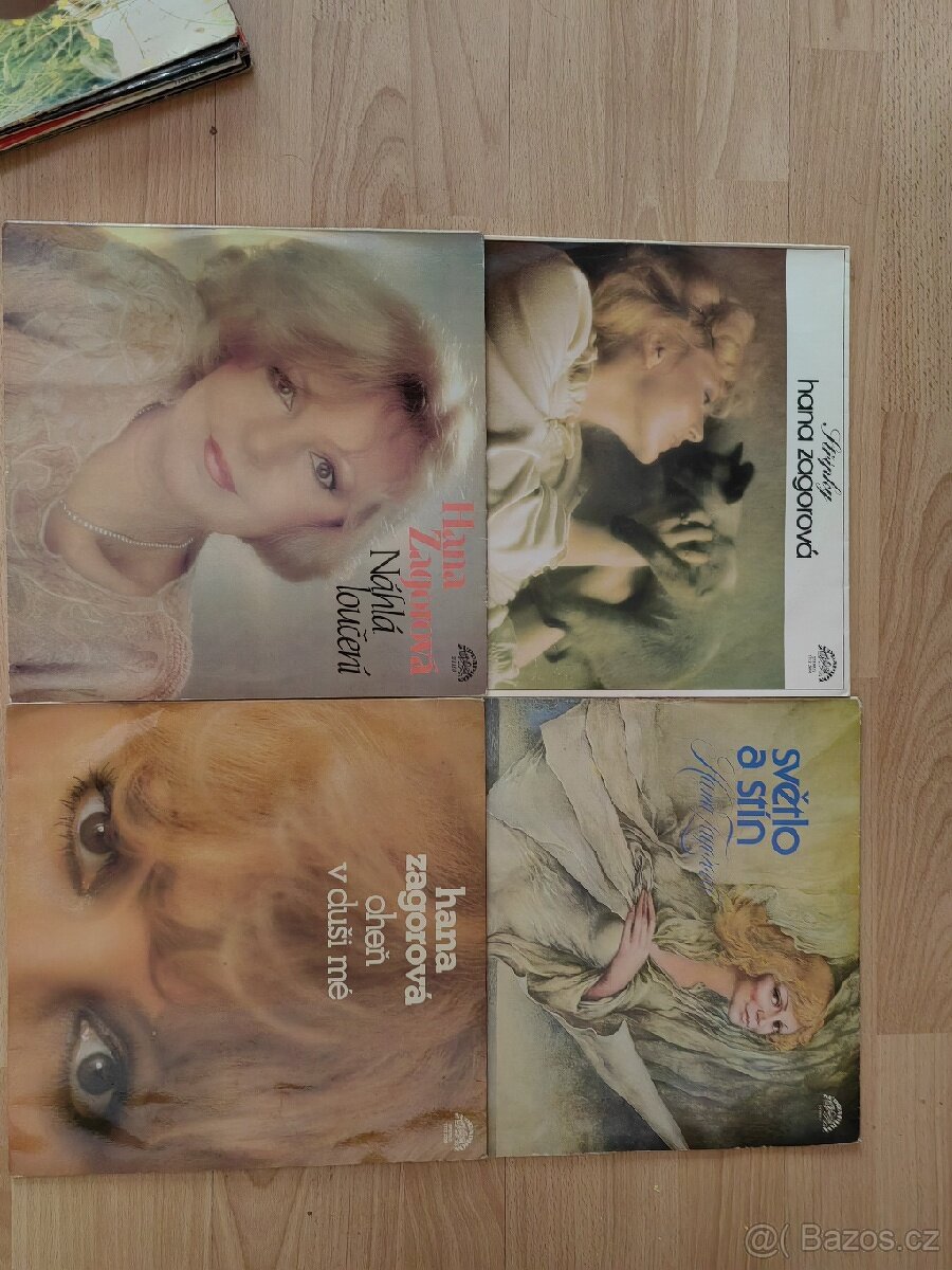 Vinylové desky různé druhy