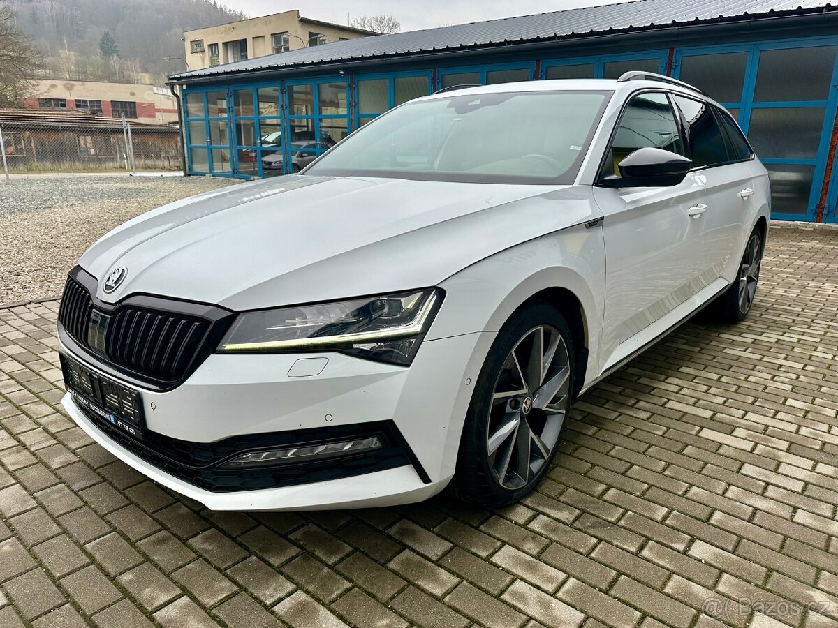 Škoda SUPERB 2.0 TDi DSG SPORTLINE FullLED SENZORY