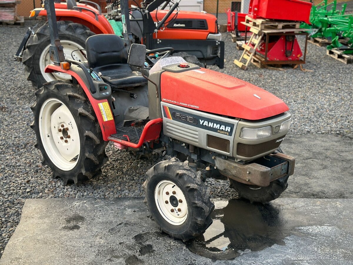 Malotraktor YANMAR F210 4x4 21HP