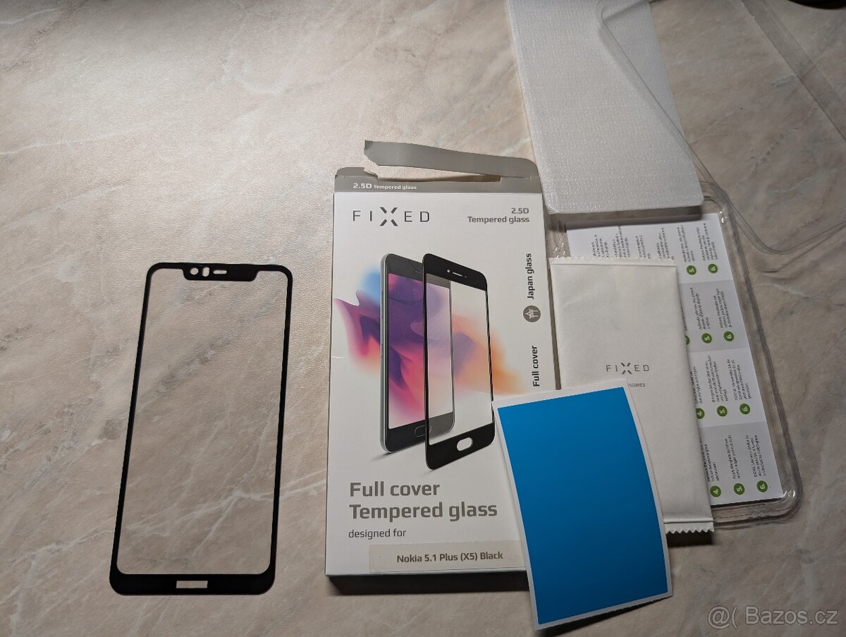 Ochranné sklo Fixed na Nokia 5.1 Plus