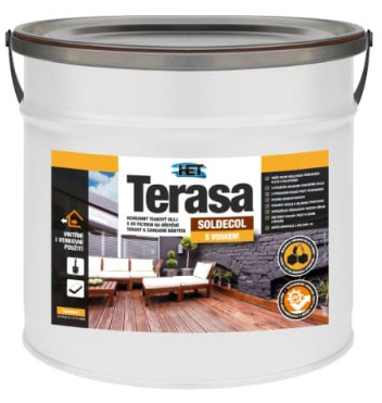 HET Soldecol TERASA 2,5l ST 54 ŠEDÁ Ochraný Teakový olej s U