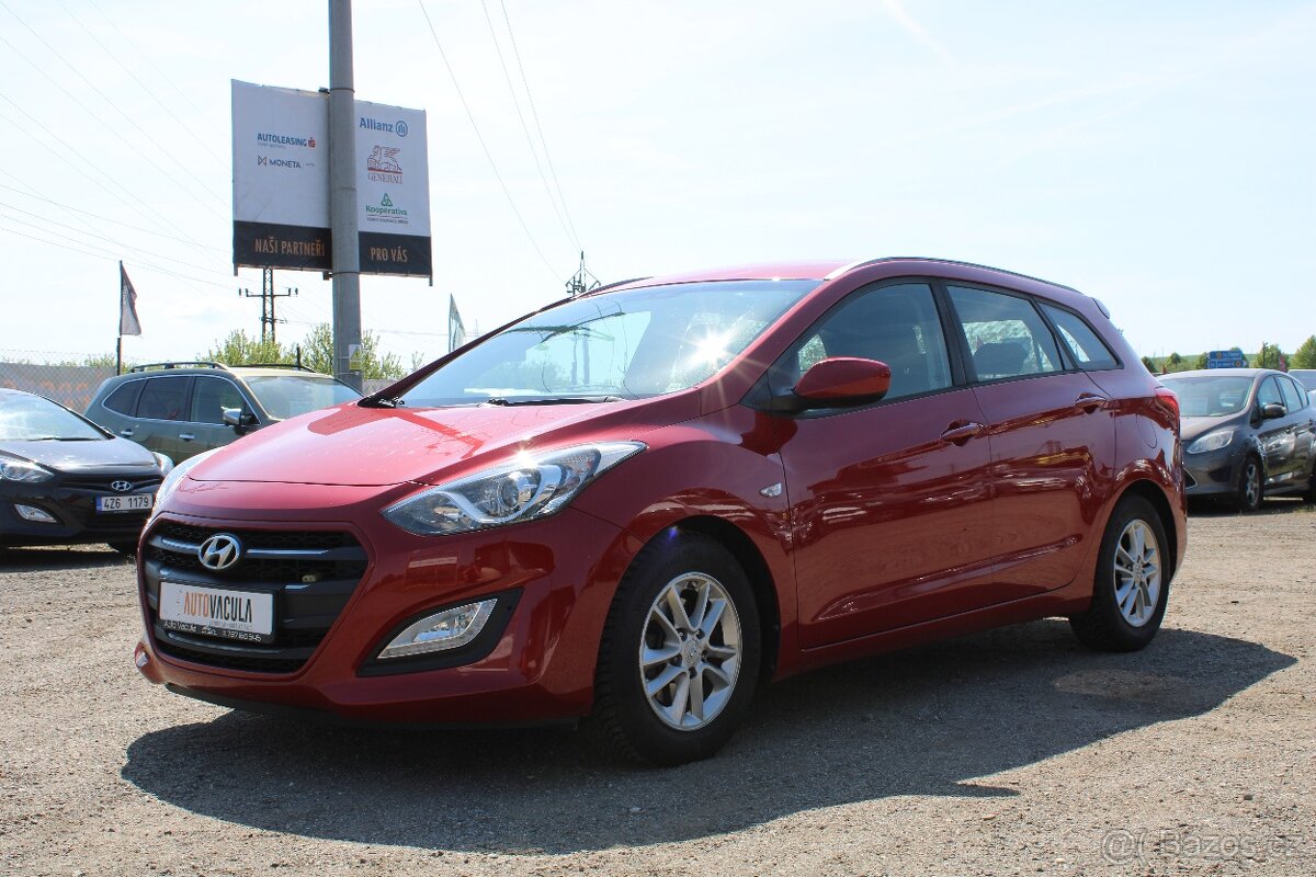 Hyundai i30 1,6GDI 99KW, ČR, ROZVODY, SERVISKA, r.v. 2016