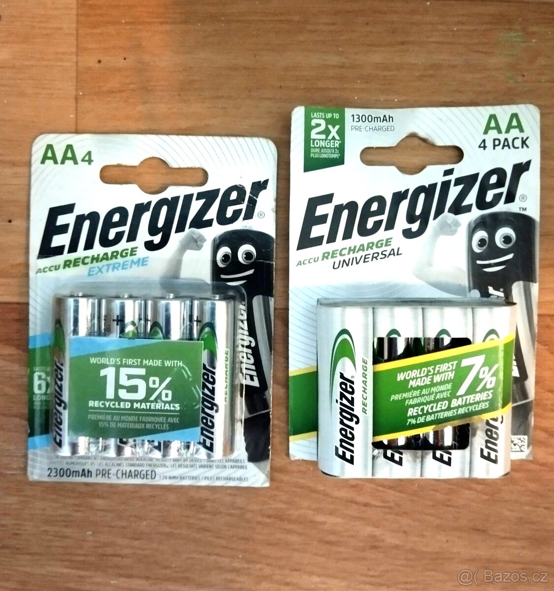 Dobíjecí baterie Energizer 8 ks - nové