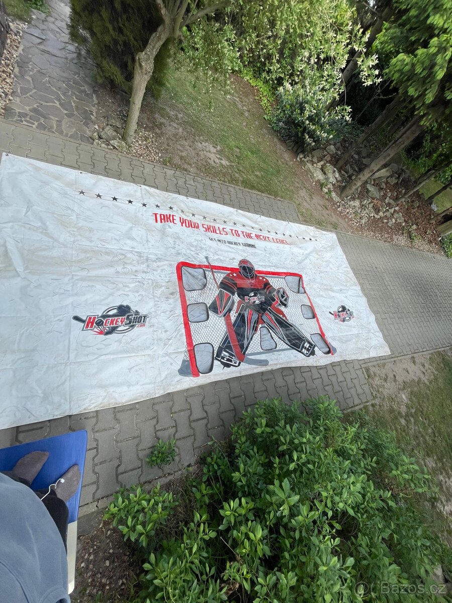 Velká hokejová střelecká plachta (použitá)