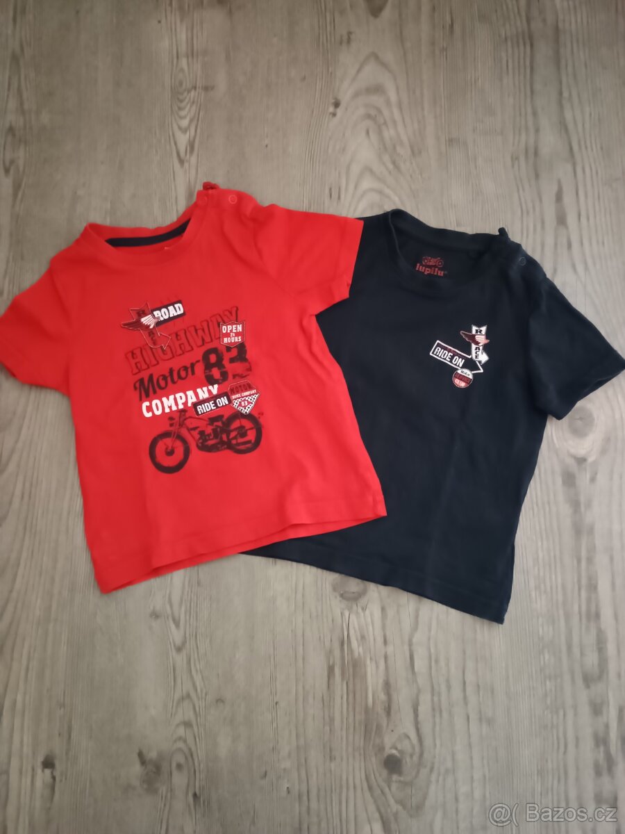 2x triko Lupilu vel 86/92