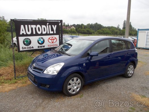 Díly Toyota Corolla Verso 1.8 vvti